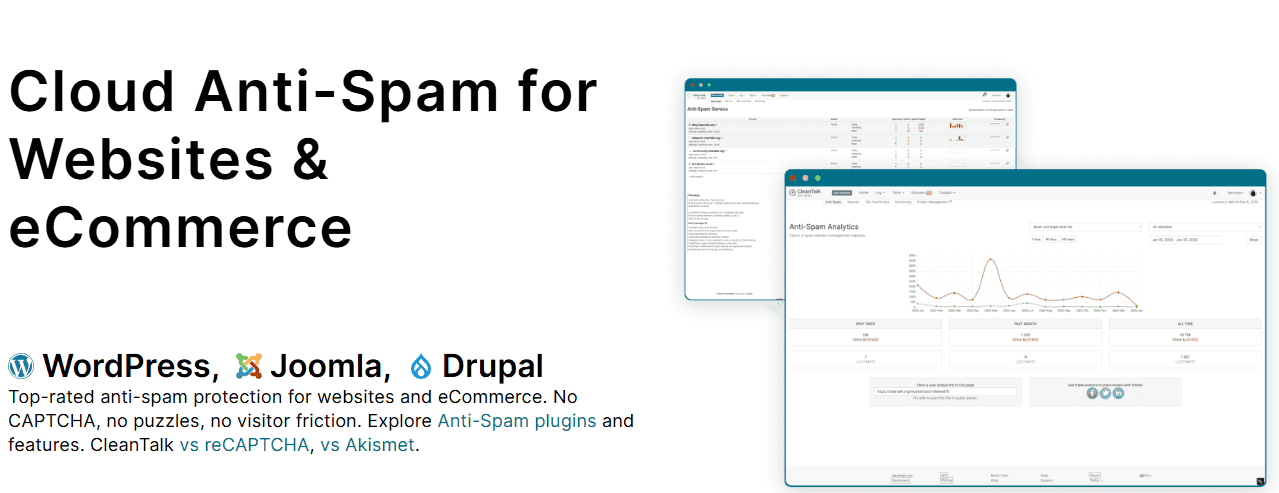 CleanTalk Homepage