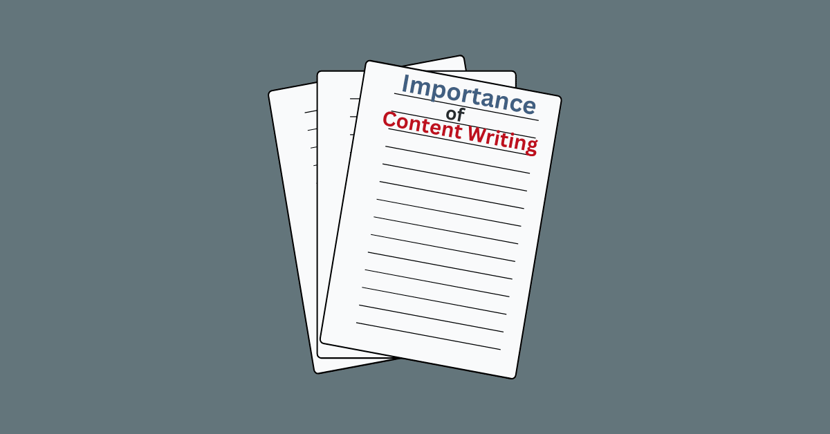 Importance of Content Writing