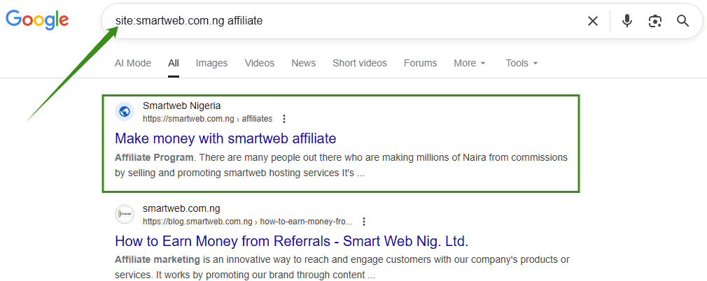 Search-Affiliate program Image