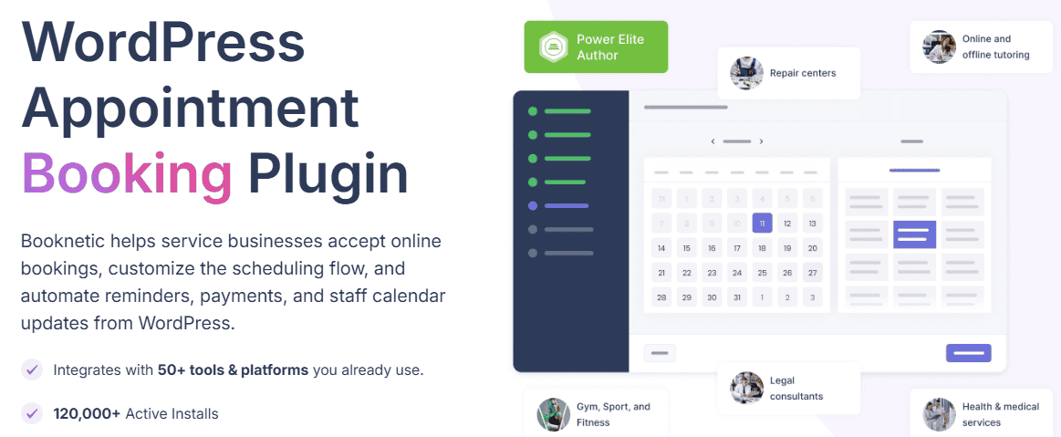 Booknetic WordPress Appointment Plugin