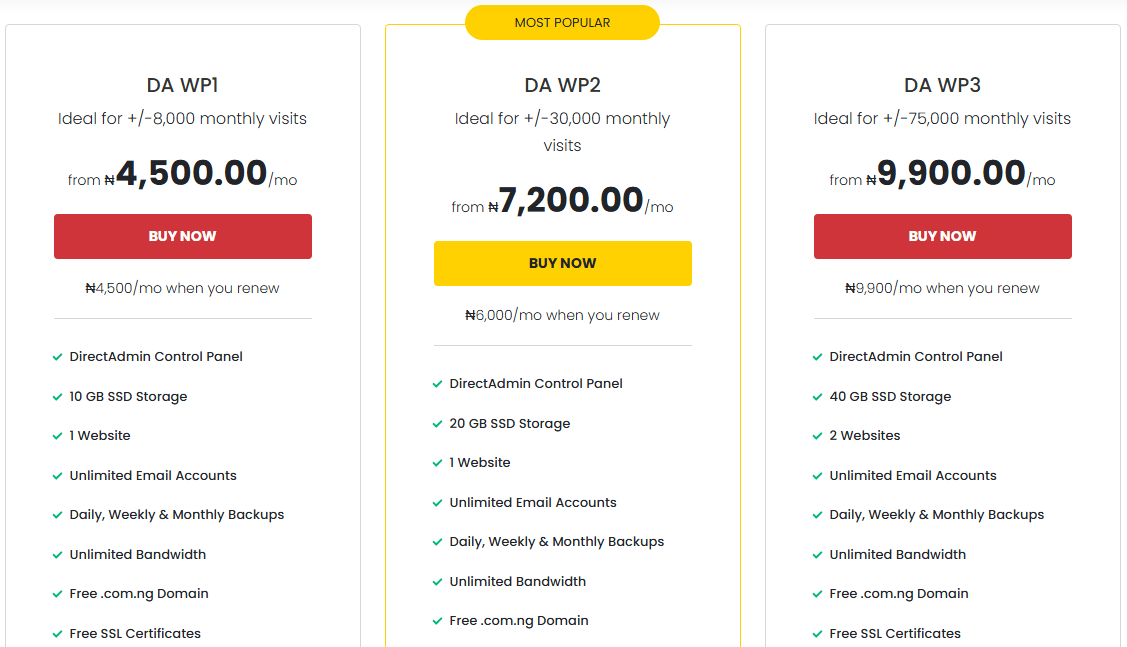 DomainKing WP Hosting