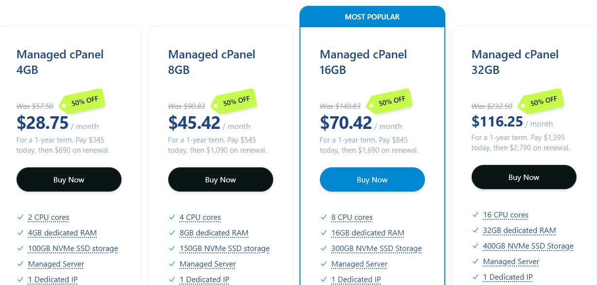 Verpex Managed Hosting