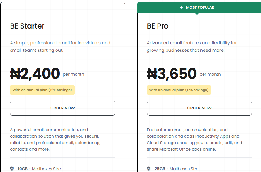 MokohHost Business Email 