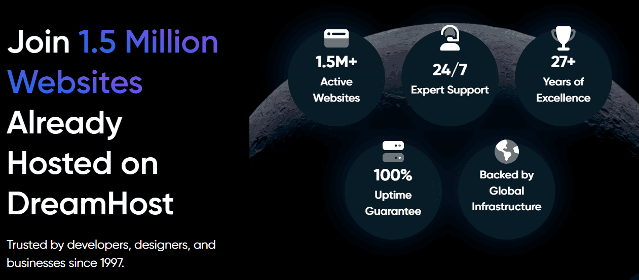 Dreamhost homepage