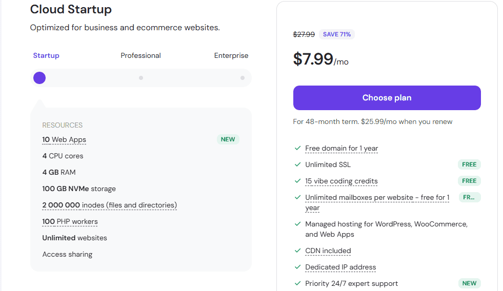 Hostinger Cloud Hosting Price