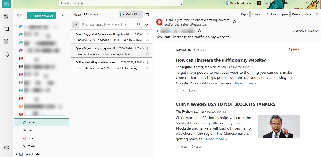 Thunderbird Email Client