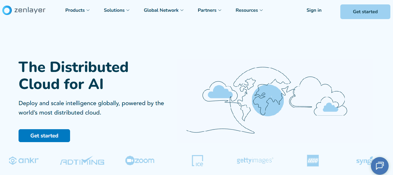 Zenlayer Homepage