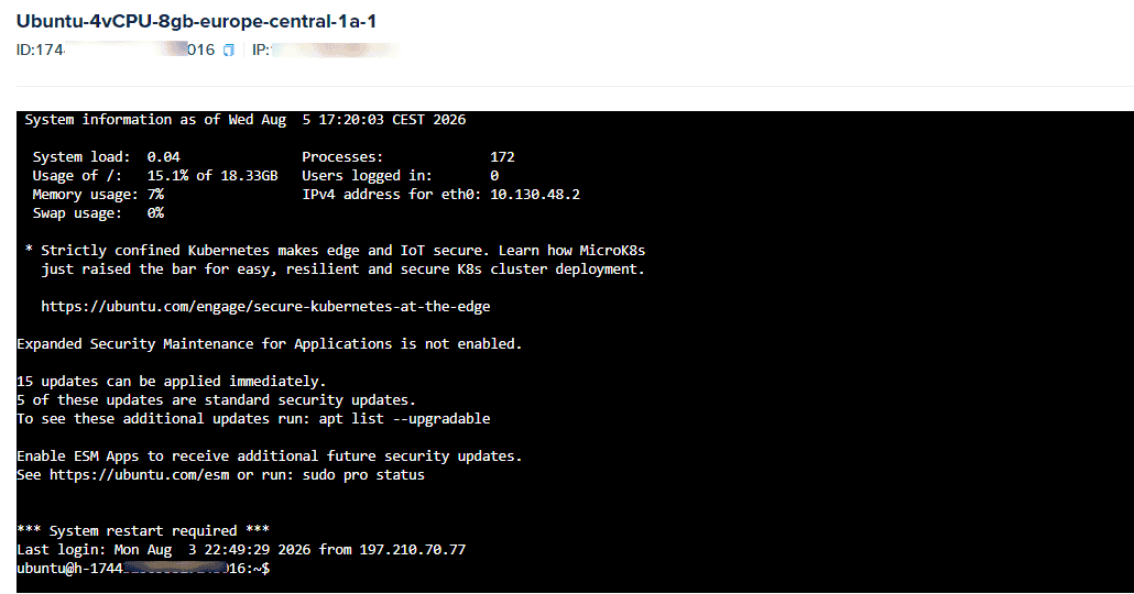 Zenlayer SSH browser-based terminal emulator