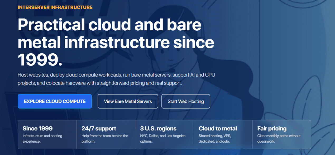 InterServer Homepage